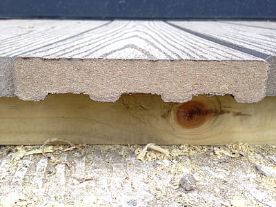 Wood composite decking boards. ReliaBoard. thumbnail