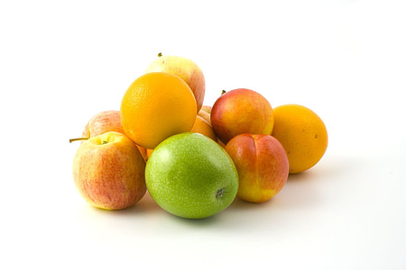 several pile of fruits thumbnail