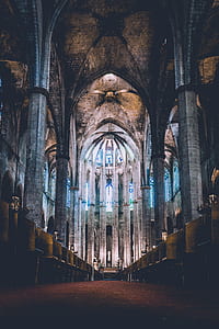 photo of brown church interior thumbnail