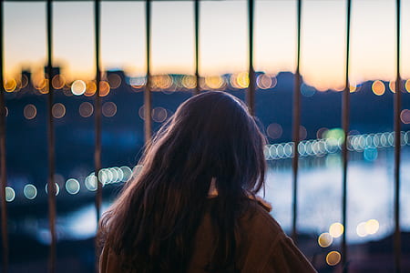 woman's back bokeh photography thumbnail