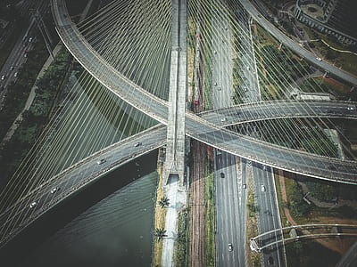 aerial view of sky highway thumbnail