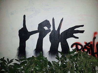 hand signs graffiti thumbnail