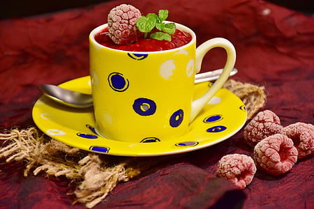 closeup photo of yellow mug and saucer thumbnail