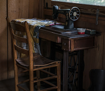 sewing machine near window thumbnail