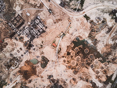 aerial photography of land thumbnail