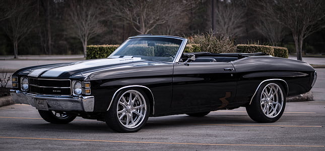black and white convertible coupe thumbnail