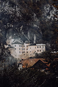 Predjama castle at the cave mouth in Postojna, Slovenia thumbnail