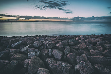 This is a long exposure photograph taken on the Kent coast in the South of England thumbnail