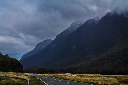 road way beside green grass thumbnail