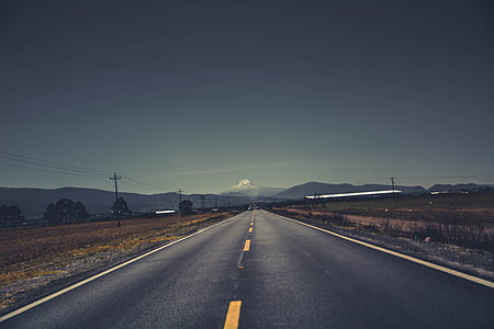 grey asphalt road thumbnail