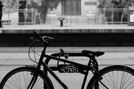 bicycle beside the street thumbnail
