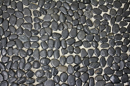 pile of black stones thumbnail