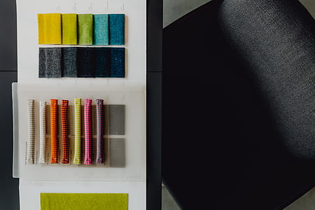 Modern interior of designer workplace thumbnail