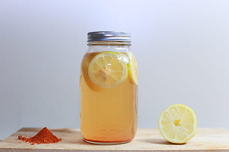 lemonade in clear jar bottle thumbnail