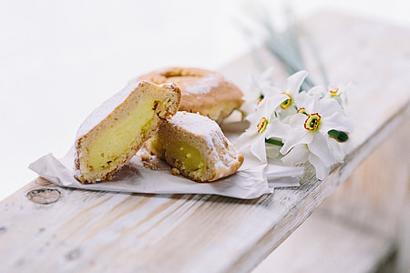 Mini tartelettes with vanilla pudding thumbnail