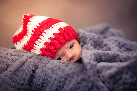 Baby in blanket thumbnail