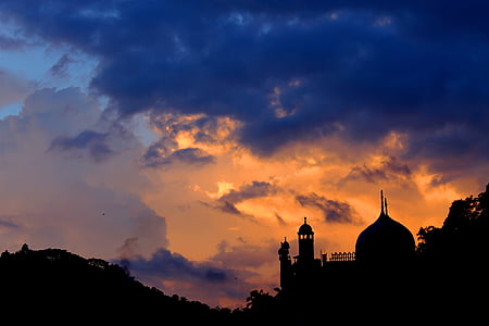 silhouette photo of building ] thumbnail