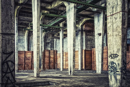 white and brown concrete interior building thumbnail