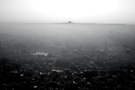 aerial photo of city at daytime thumbnail