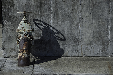 vintage gray steel fire hydrant thumbnail