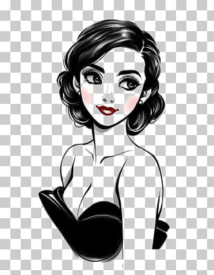 Diana Prince Drawing Woman Sketch, Girls, woman illustration PNG clipart