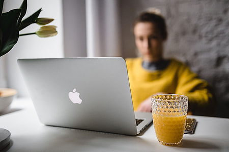 Businesswoman Working at Her Laptop thumbnail