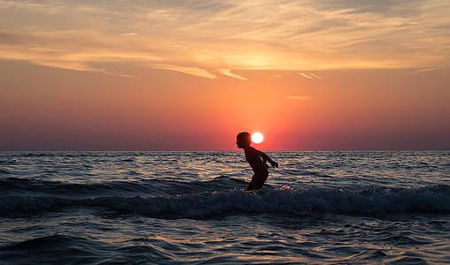 sea, dawn, landscape, sky thumbnail