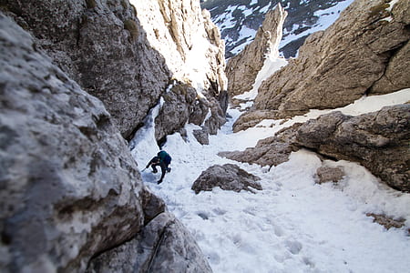 person climbing mountain thumbnail