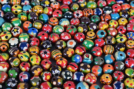 closeup photo of assorted-color beads thumbnail