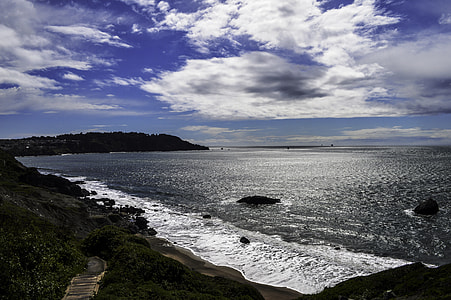 Marshall Beach from the Trail in San Francisco, California thumbnail