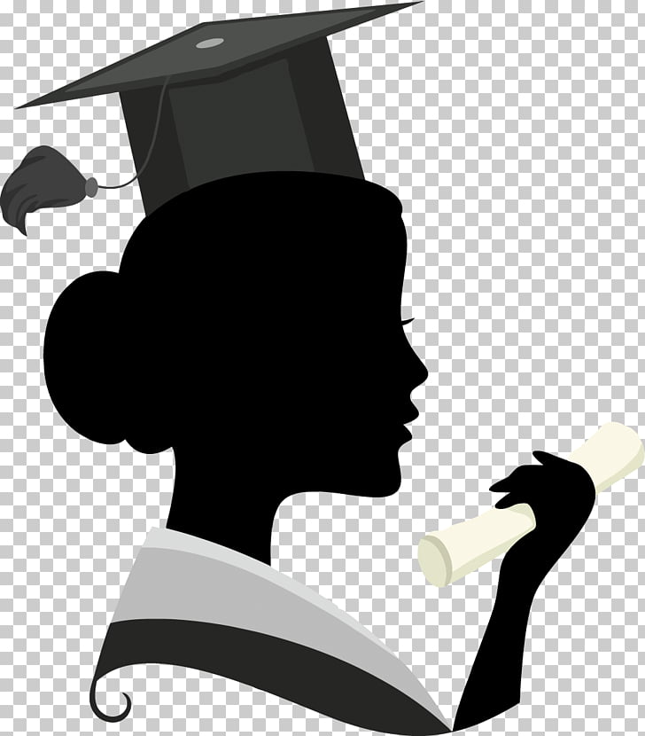 Silhouette Graduation Ceremony Sister Png Clipart Free Cliparts Uihere