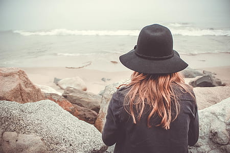 sea, person, beach, sand thumbnail