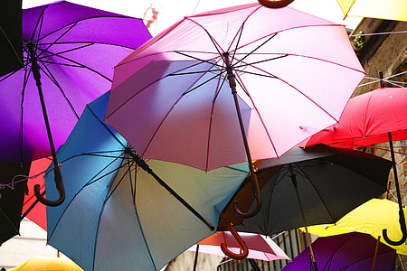 selective photograph of umbrellas thumbnail