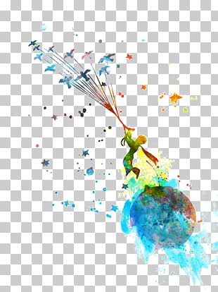 The Little Prince High Author , little Prince, multicolored artwork PNG clipart