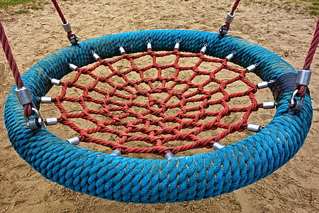 teal and red swing thumbnail