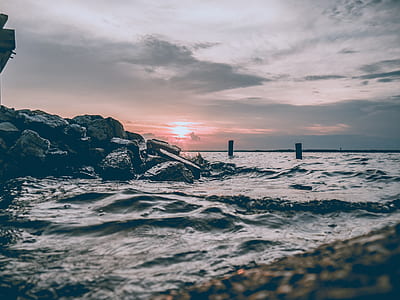 selective color photography of sunset thumbnail