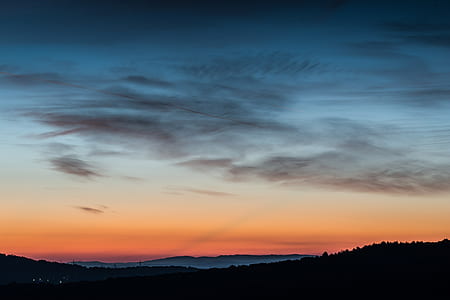 photography of sunset on a cliff view thumbnail