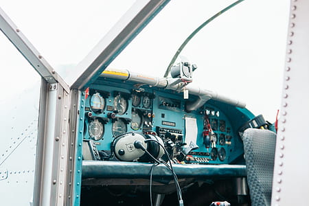 plane, headphone, cockpit, flying thumbnail