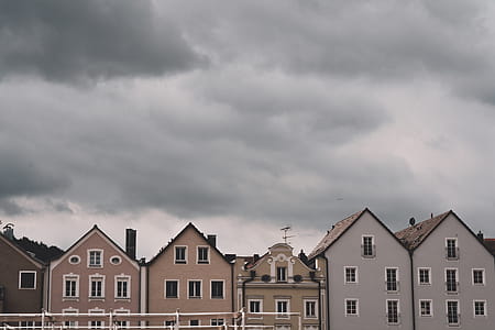 Houses Under Cloudy Sky thumbnail