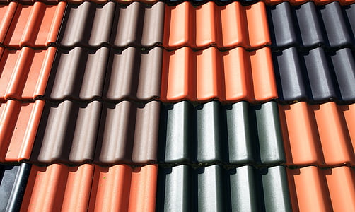 assorted-color roof bricks thumbnail