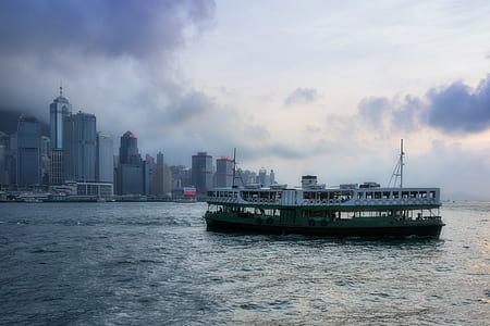 city, water, skyline, buildings thumbnail