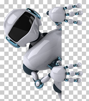Robotics 3D computer graphics Three-dimensional space, Border Robot, white robot template PNG clipart