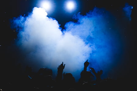 silhouette of people with smoke thumbnail
