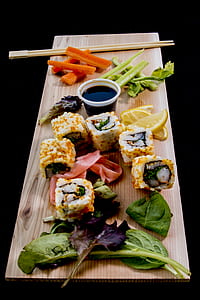 Variety of Foods With Chopsticks thumbnail