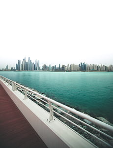 bridge overlooking cityscape thumbnail