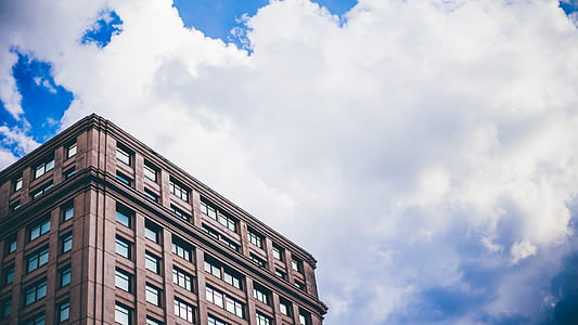 clouds, building, architecture, high-rise thumbnail