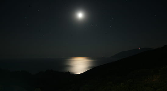 scenery of star and moon thumbnail