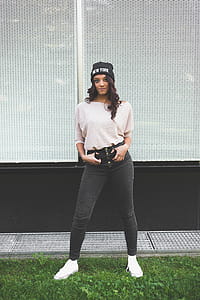Woman Posing For Photos thumbnail