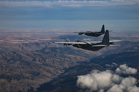 two black fighter jet on mid-air during daytime thumbnail