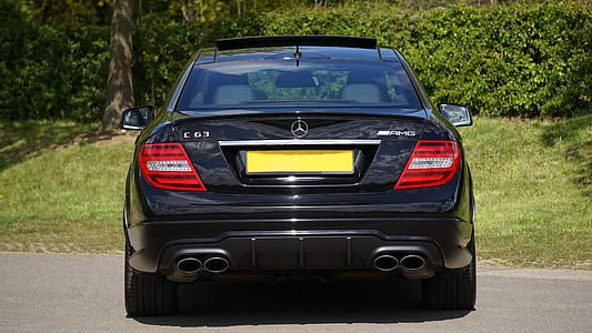 black Mercedes-Benz C63 MAG thumbnail